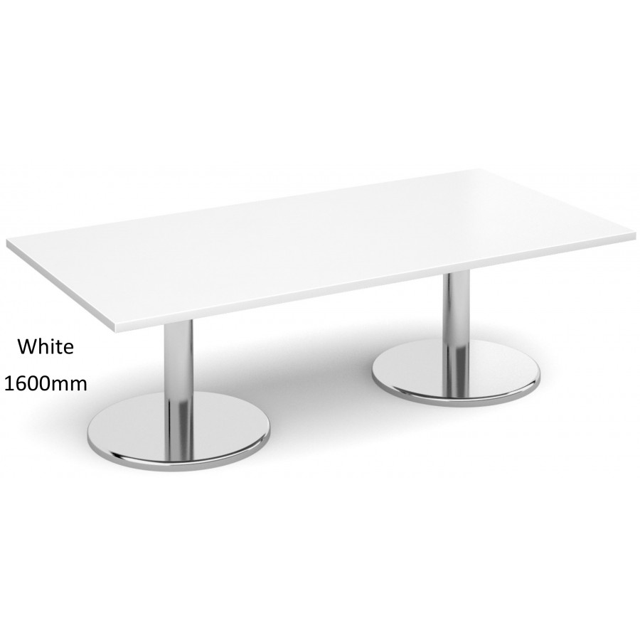 Reception Coffee Table – Chrome Base